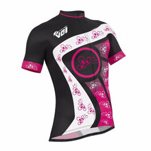 Ladies Cycling Jersey Half Sleeve Top Racing Team Breathable Biking Shirt - FREE SHIPPING
